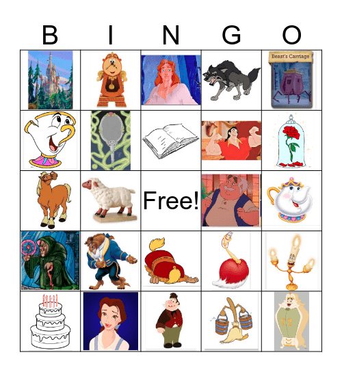 Madison's Birthday Bingo Card