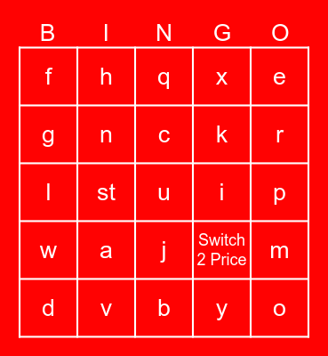 Switch 2 Predictions Bingo Card