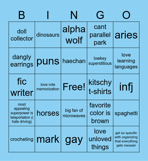 win bingo Card