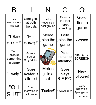 Goreboxx Bingo 2025! Bingo Card