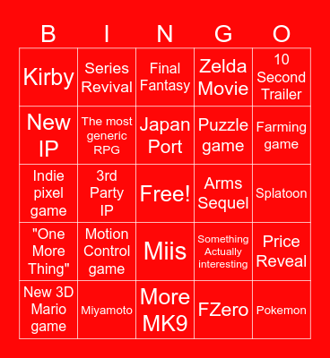 Direct Bingo 4/2/2025 Bingo Card