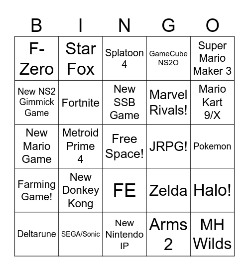 Slimmer's NS2 Bingo Card Bingo Card
