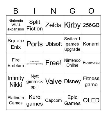KenchDirect Bingo Card