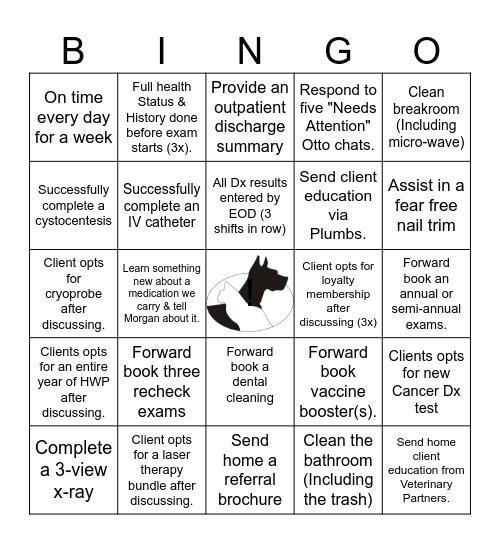 Tech Bingo Card