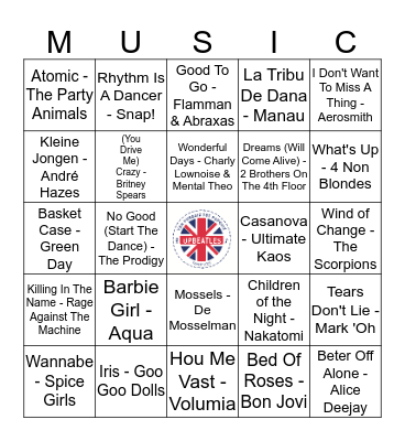 Ronde 2 #5 Bingo Card