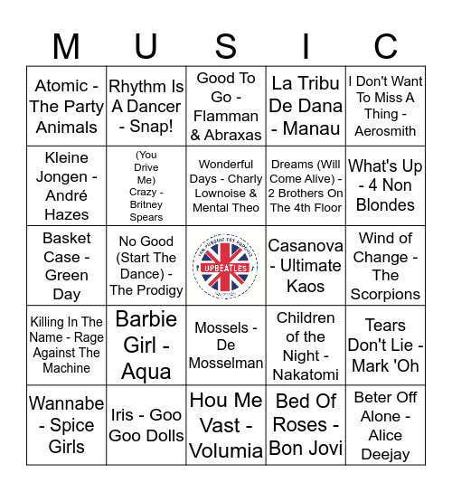 Ronde 2 #5 Bingo Card