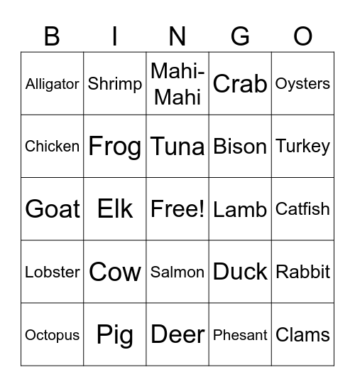 Southern Roots 2025 Bingo Card