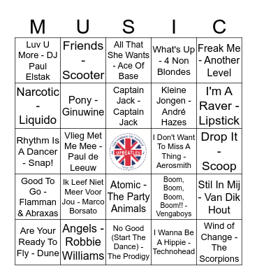 Ronde 2 #11 Bingo Card