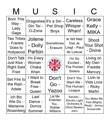 Ronde 3 #11 Bingo Card