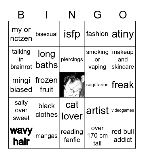 min twin Bingo Card