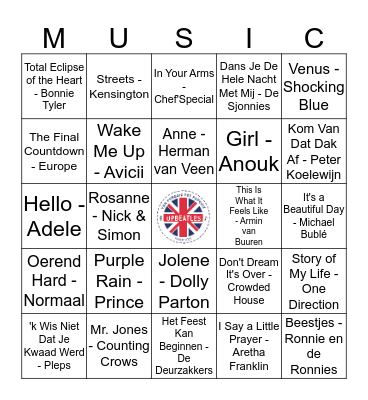 Ronde 4 #4 Bingo Card