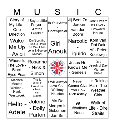 Ronde 4 #8 Bingo Card