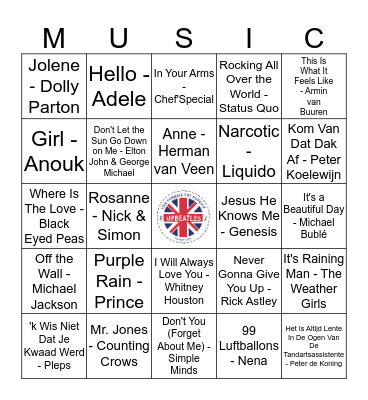 Ronde 4 #9 Bingo Card