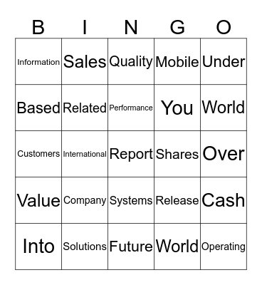 Transferable Journalism Bingo Card
