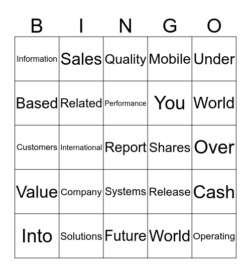 Transferable Journalism Bingo Card