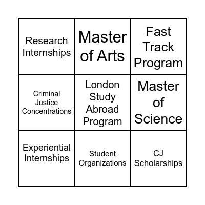Ask About Bingo! Bingo Card