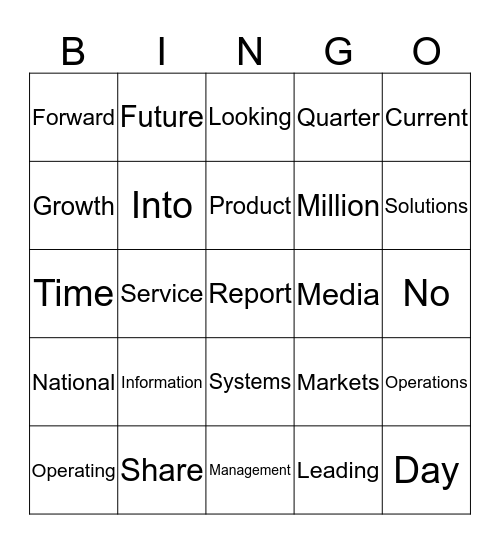 Transferable Journalism Bingo Card