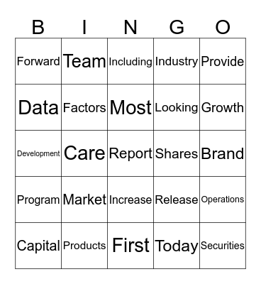 Transferable Journalism Bingo Card