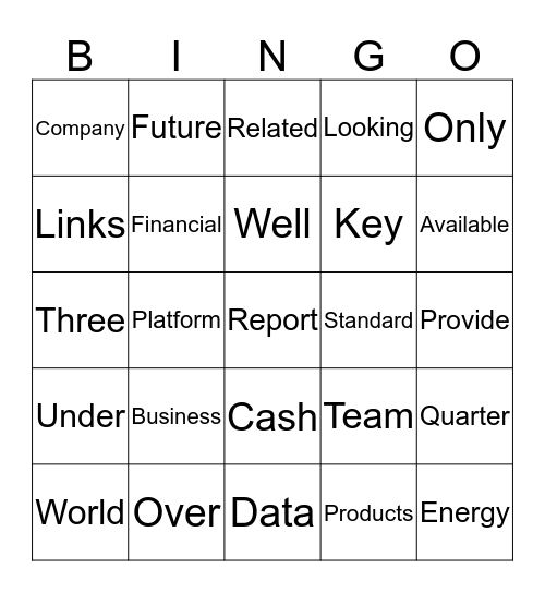 Transferable Journalism Bingo Card