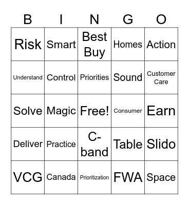 2Q VCG All Hands Bingo Card