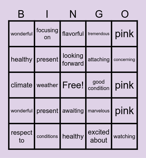 BIRTHDAY CELEBRATION Bingo Card