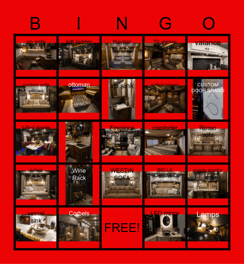 OUTLAW CONVERSIONS FAMILY DAY Bingo Card