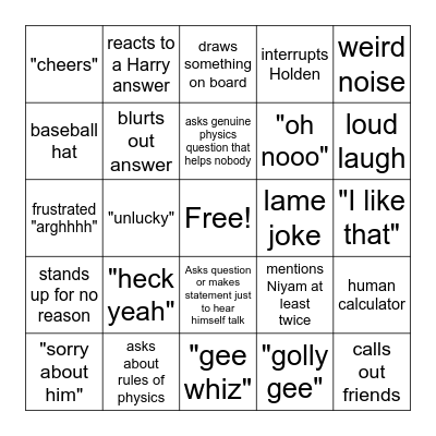 Lingo (Lawson Bingo) Bingo Card
