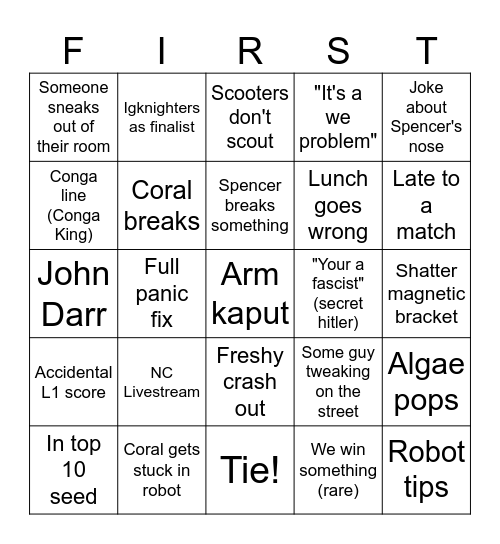 5740 Bingo! Bingo Card