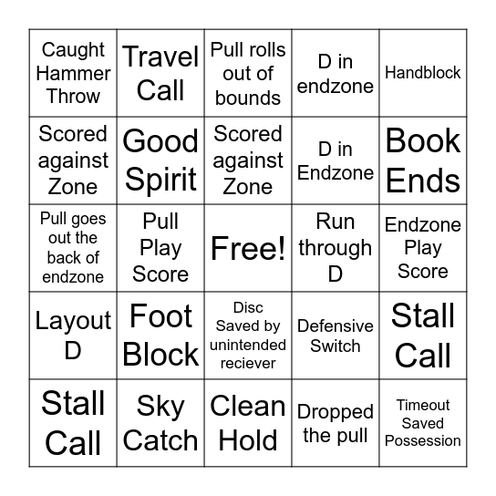 Ultimate Watch Party Bingo Card