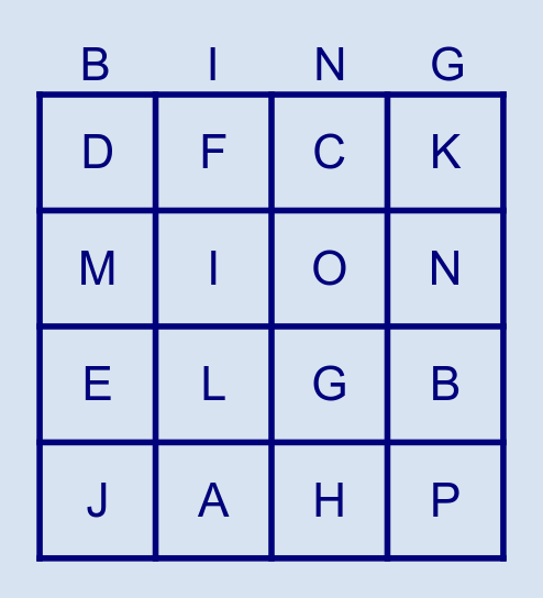 Trip Costs Bingo Card