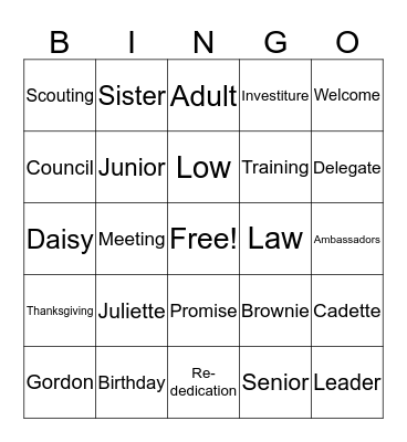 Happy Birthday! Bingo Card