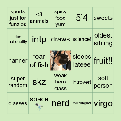 faia bingo Card
