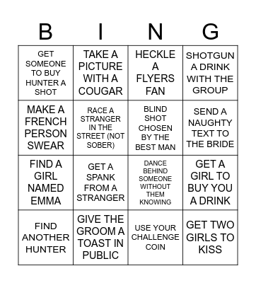 BachBingo Card
