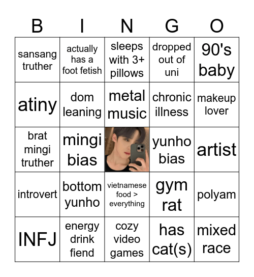 nina bingo 🎀 Bingo Card