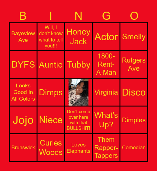 HAPPY BIRTHDAY!! Bingo Card