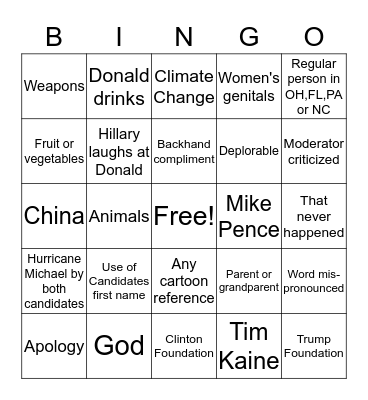 My Bingo Card