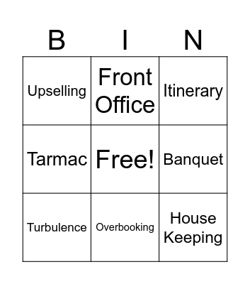 GOH 1 Bingo Card