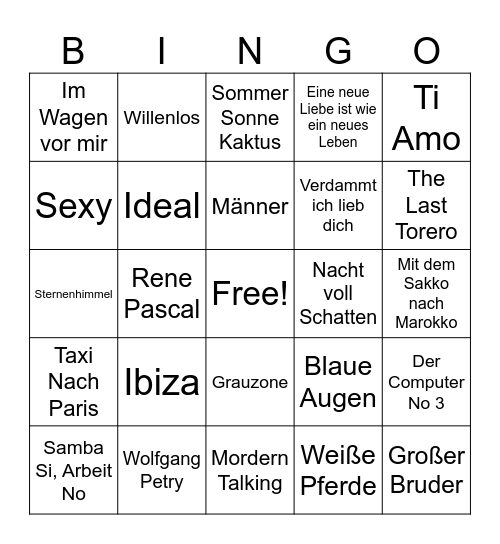 HitBingo Card