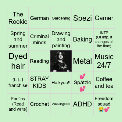 Samy's Bingo 😼 Bingo Card