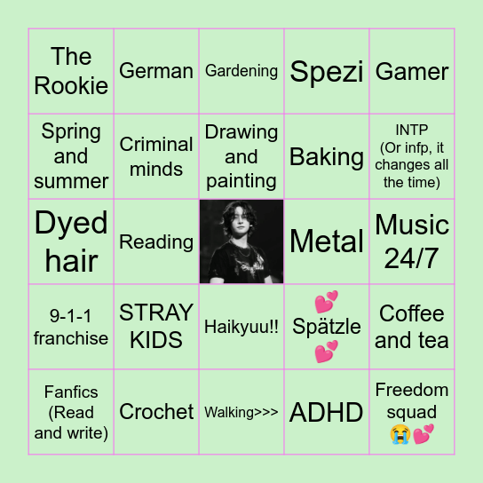 Samy's Bingo 😼 Bingo Card