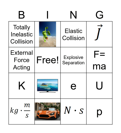Week 6 Eng Science PASS Bingo Card