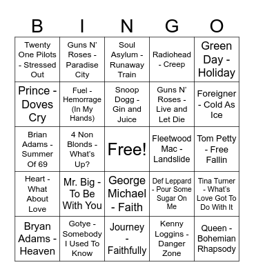 Ace Supply Bingo Card