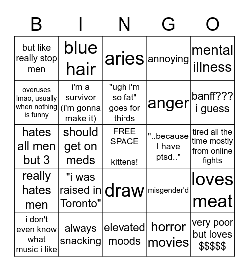 Bengo Bingo Card