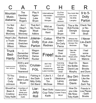 Brainard Softball Game #3 Bingo Card