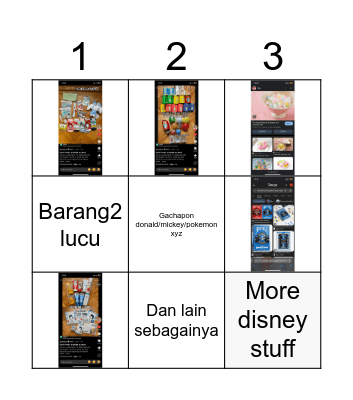 Senel Scavenger Hunt Bingo Card