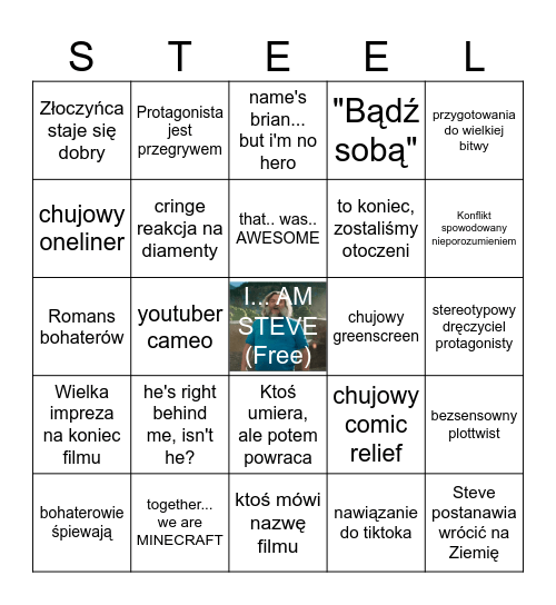 FLINT AND Bingo Card