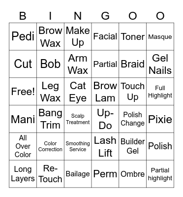Designs School Bingo Card