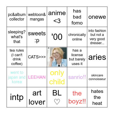 vivi's bingo Card