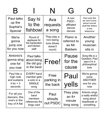 Boilermakers Bingo Card