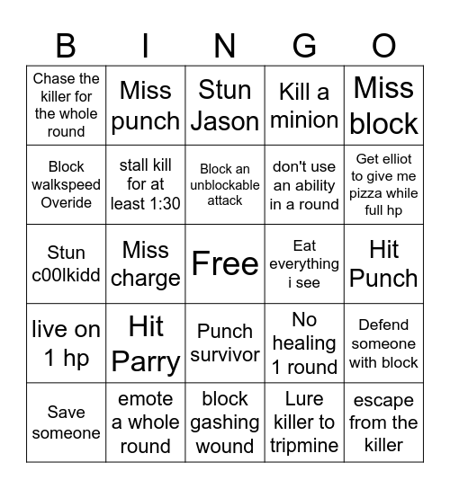 Guest 1337 Bingo Card